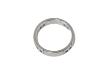 Load image into Gallery viewer, HERMES エルメス リング ヘラクレス Hロゴ モチーフ シルバー ゴールド750 3.7ｇ AU750#47 6号 美品 中古 61075