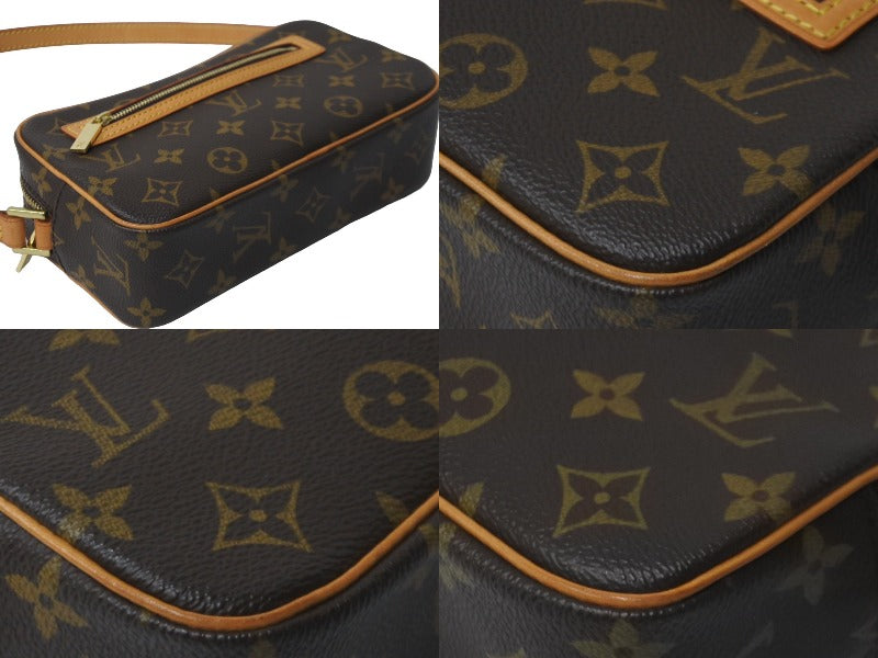 極美品 LOUIS VUITTON ルイヴィトン ポシェット シテ ショルダーバッグ モノグラム M51183 ゴールド金具 中古 61128 –  Casanova Vintage