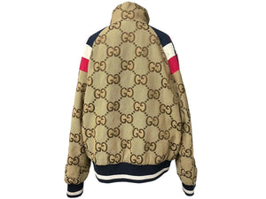 GUCCI グッチ ブルゾン 22SS タイガー GG コレクション 683257 ZAIVS ボンバー ジャケット サイズ50 美品 中古 61157