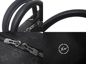 Very good condition LOUIS VUITTON Boston bag Keepall Bandouliere 55 Hiroshi Fujiwara Fragment Black M43413 Used 61193