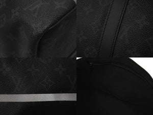 Very good condition LOUIS VUITTON Boston bag Keepall Bandouliere 55 Hiroshi Fujiwara Fragment Black M43413 Used 61193
