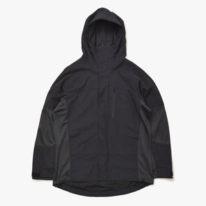 極美品 YOHJI YAMAMOTO ヨウジヤマモト フードジャケット MF-Y13-603 JAPAN製 ブラック サイズ4 中古 4a006120