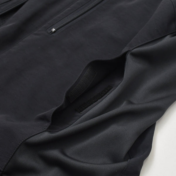 極美品 YOHJI YAMAMOTO ヨウジヤマモト フードジャケット MF-Y13-603 JAPAN製 ブラック サイズ4 中古 4a006120