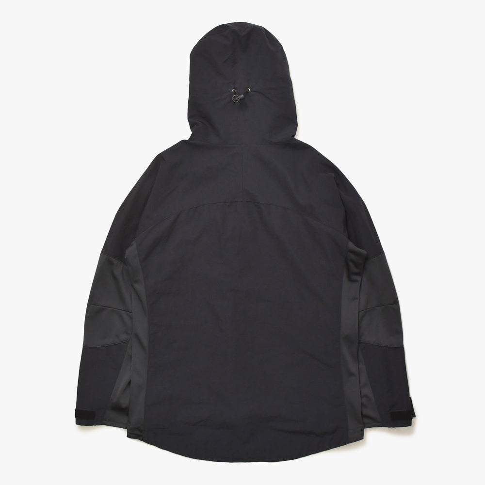 極美品 YOHJI YAMAMOTO ヨウジヤマモト フードジャケット MF-Y13-603 JAPAN製 ブラック サイズ4 中古 4a006120