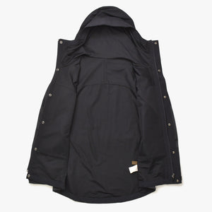極美品 YOHJI YAMAMOTO ヨウジヤマモト フードジャケット MF-Y13-603 JAPAN製 ブラック サイズ4 中古 4a006120