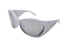 Load image into Gallery viewer, 極美品 BALENCIAGA バレンシアガ バタフライフレームサングラス 657842 BB0154S グレー サイズ72□18-115 中古 61201