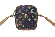 Load image into Gallery viewer, LOUIS VUITTON ルイヴィトン 村上隆 リフト ショルダーバッグ モノグラムマルチ ブラック M40056 美品 中古 61213