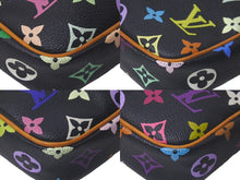 Load image into Gallery viewer, LOUIS VUITTON ルイヴィトン 村上隆 リフト ショルダーバッグ モノグラムマルチ ブラック M40056 美品 中古 61213