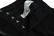 Load image into Gallery viewer, Thug Club サグクラブ TC レザー ウォッシング デニムパンツ サイズ3 ブラック コットン TC24PT0603 美品 中古 61217