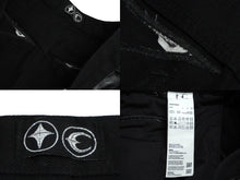 Load image into Gallery viewer, Thug Club サグクラブ TC レザー ウォッシング デニムパンツ サイズ3 ブラック コットン TC24PT0603 美品 中古 61217