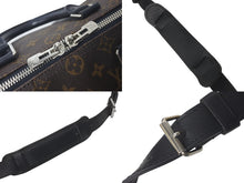 画像をギャラリービューアに読み込む, LOUIS VUITTON ルイ ヴィトン キーポル バンドリエール45 ボストンバッグ M56711 モノグラムマカサー ブラウン 美品 中古 61226