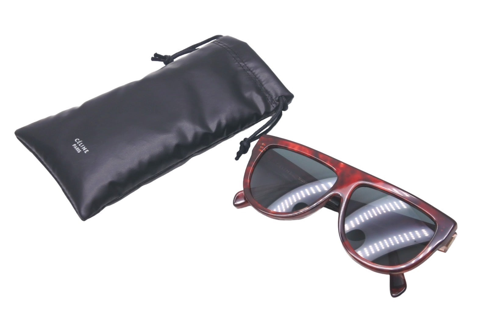 新品未使用 CELINE セリーヌ サングラス サイズ60◻︎12 150 レッド