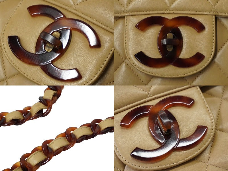 CHANEL シャネル デカマトラッセ プラチェーン ショルダーバッグ