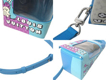 画像をギャラリービューアに読み込む, 極美品 LOUIS VUITTON ルイヴィトン サンドウィッチ ボックス 2WAY ショルダーバッグ M82029 ICチップ 23SS ブルー 中古 61261
