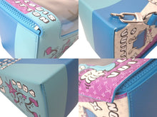 画像をギャラリービューアに読み込む, 極美品 LOUIS VUITTON ルイヴィトン サンドウィッチ ボックス 2WAY ショルダーバッグ M82029 ICチップ 23SS ブルー 中古 61261