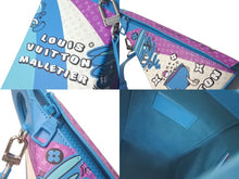 画像をギャラリービューアに読み込む, 極美品 LOUIS VUITTON ルイヴィトン サンドウィッチ ボックス 2WAY ショルダーバッグ M82029 ICチップ 23SS ブルー 中古 61261