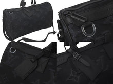 画像をギャラリービューアに読み込む, 新品同様 LOUIS VUITTON ルイヴィトン キーポルバンドリエールリバーシブル50 M45602 ボストンバッグ ブラック 中古 61278