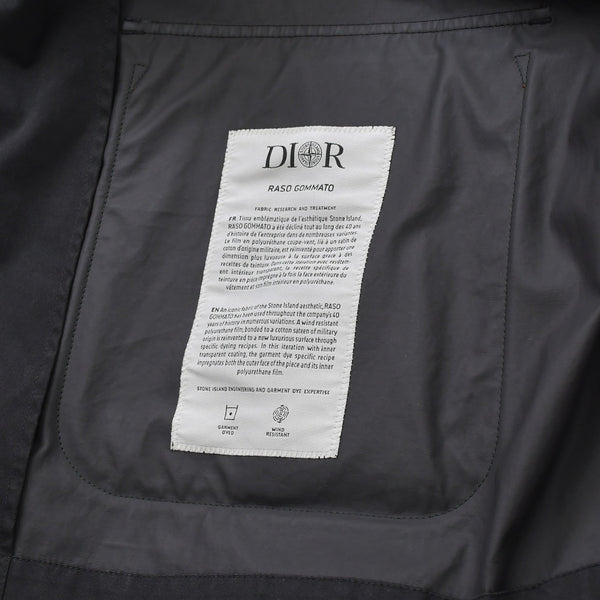 極美品 Christian Dior クリスチャンディオール × Stone Island ストーンアイランド フィールドジャケット 493C403A6144 サイズ50 中古 4a006130