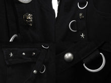 画像をギャラリービューアに読み込む, 極美品 BALENCIAGA バレンシアガ マキシ リバー スカート 3WAY 22SS ブラック デニム サイズ34 681718 中古 61365