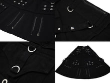 画像をギャラリービューアに読み込む, 極美品 BALENCIAGA バレンシアガ マキシ リバー スカート 3WAY 22SS ブラック デニム サイズ34 681718 中古 61365