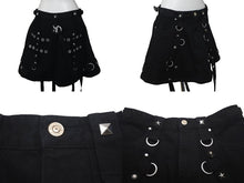 画像をギャラリービューアに読み込む, 極美品 BALENCIAGA バレンシアガ マキシ リバー スカート 3WAY 22SS ブラック デニム サイズ34 681718 中古 61365