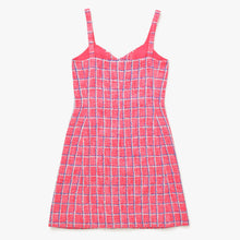 Load the image into the gallery viewer. 極美品 CHANEL シャネル 24SS クルーズコレクション ツイード キャミソール ワンピース P76664V68503 サイズ36 ココマーク 中古 4a006138