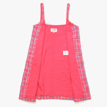 Load the image into the gallery viewer. 極美品 CHANEL シャネル 24SS クルーズコレクション ツイード キャミソール ワンピース P76664V68503 サイズ36 ココマーク 中古 4a006138
