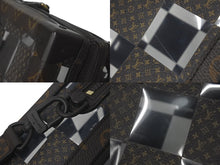 画像をギャラリービューアに読み込む, LOUIS VUITTON ルイ ヴィトン スリムソフトトランク ショルダーバッグ モノグラムチェス M20871 PVC ブラウン 美品 中古 61396