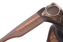 画像をギャラリービューアに読み込む, Jean Paul Gaultier ジャンポール ゴルチェ ゴーグル サングラス 56-6001 90s ヴィンテージ マットブラウン GP 美品 中古 61408