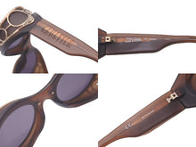 画像をギャラリービューアに読み込む, Jean Paul Gaultier ジャンポール ゴルチェ ゴーグル サングラス 56-6001 90s ヴィンテージ マットブラウン GP 美品 中古 61408