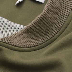 LOEWE ロエベ アナグラム テクニカルジャージー ボンバージャケット 24AW S359Y02XC2 カーキ サイズS 美品 中古 4a006141