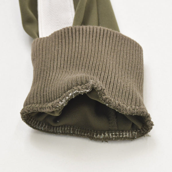 LOEWE ロエベ アナグラム テクニカルジャージー ボンバージャケット 24AW S359Y02XC2 カーキ サイズS 美品 中古 4a006141