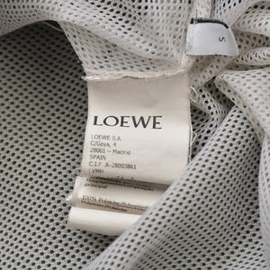 LOEWE ロエベ アナグラム テクニカルジャージー ボンバージャケット 24AW S359Y02XC2 カーキ サイズS 美品 中古 4a006141
