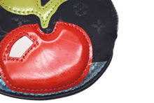 Load image into Gallery viewer, 極美品 LOUIS VUITTON ルイヴィトン モノグラムサテン コントドゥフェ コインケース M92272 ブラック リンゴ 財布 小物 中古 61418