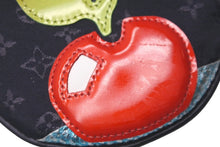 Load image into Gallery viewer, 極美品 LOUIS VUITTON ルイヴィトン モノグラムサテン コントドゥフェ コインケース M92272 ブラック リンゴ 財布 小物 中古 61418