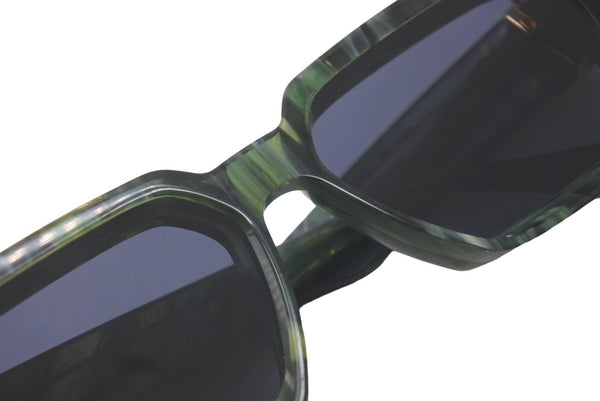LOUIS VUITTON Louis Vuitton Sunglasses Z1167E 1.1 Millionaire Square Shape 58□17 145 Green Good Condition Used 61431 Genuine Product