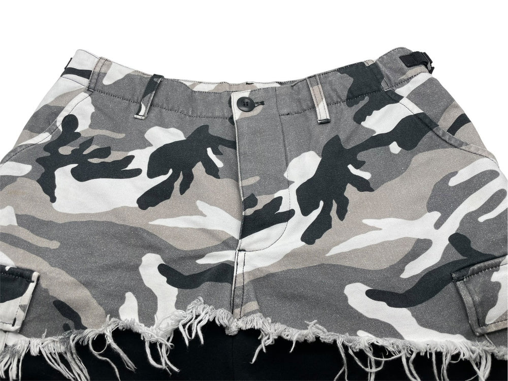VETEMENTS Cargo Jogging Pants Size M Camouflage Switching Design Sweatpants USS197004 Good Condition Used 61432