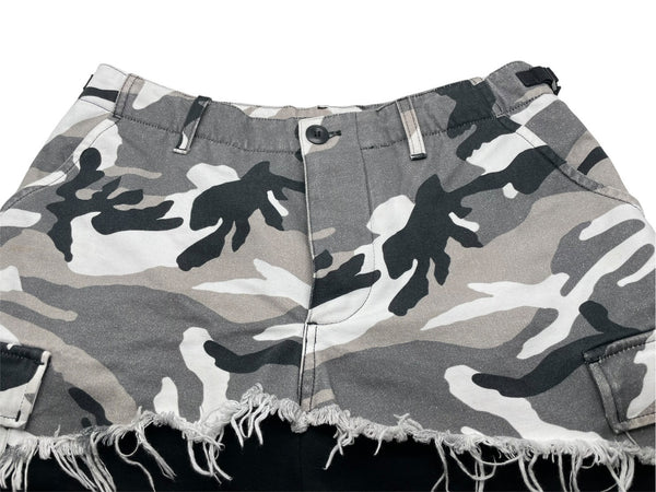 VETEMENTS Cargo Jogging Pants Size M Camouflage Switching Design Sweatpants USS197004 Good Condition Used 61432