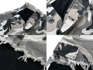 VETEMENTS Cargo Jogging Pants Size M Camouflage Switching Design Sweatpants USS197004 Good Condition Used 61432