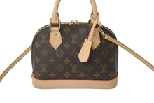 画像をギャラリービューアに読み込む, 極美品 LOUIS VUITTON ルイヴィトン ハンドバッグ アルマBB RFID モノグラムキャンバス M53152 中古 61450