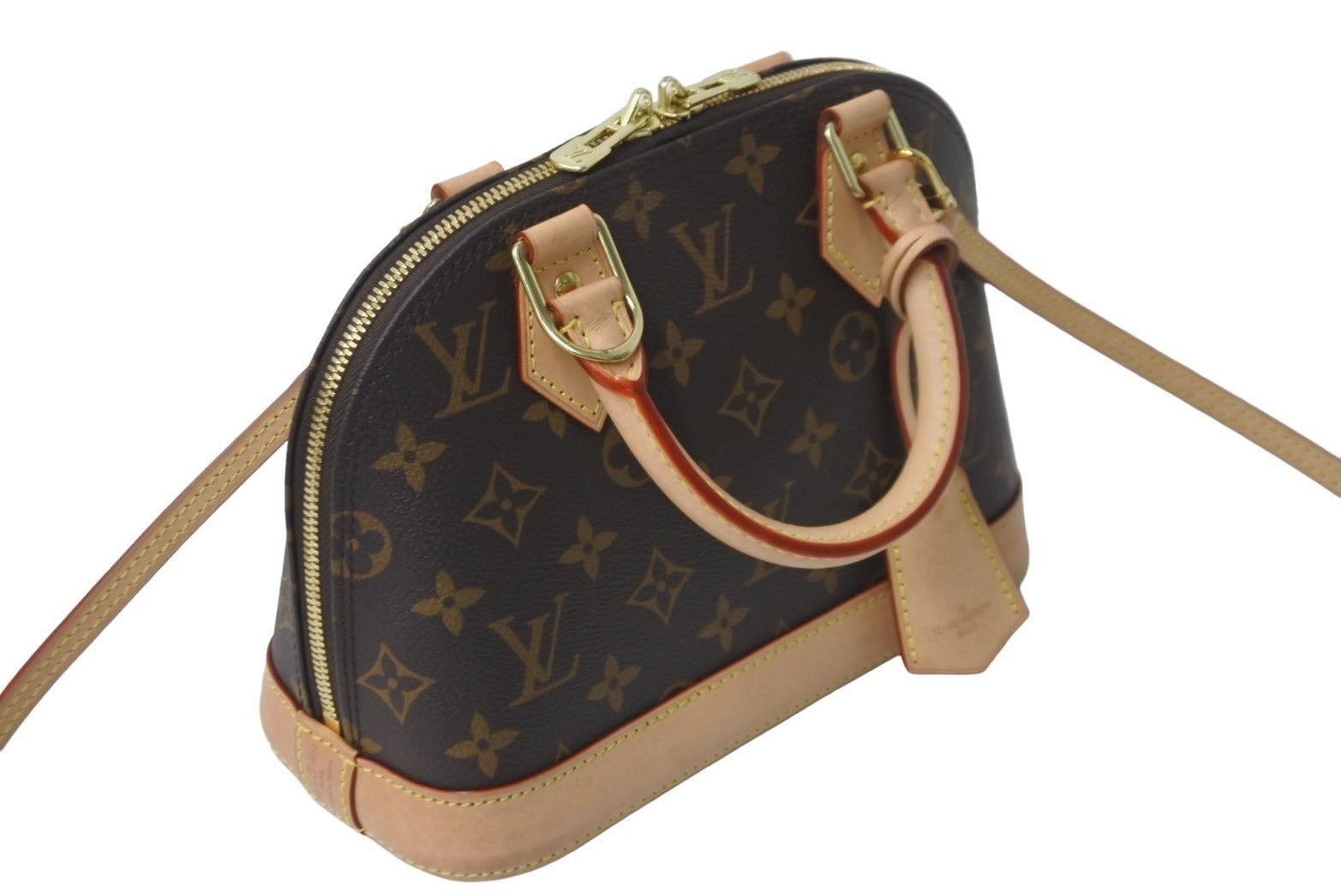 極美品 LOUIS VUITTON ルイヴィトン ハンドバッグ アルマBB RFID