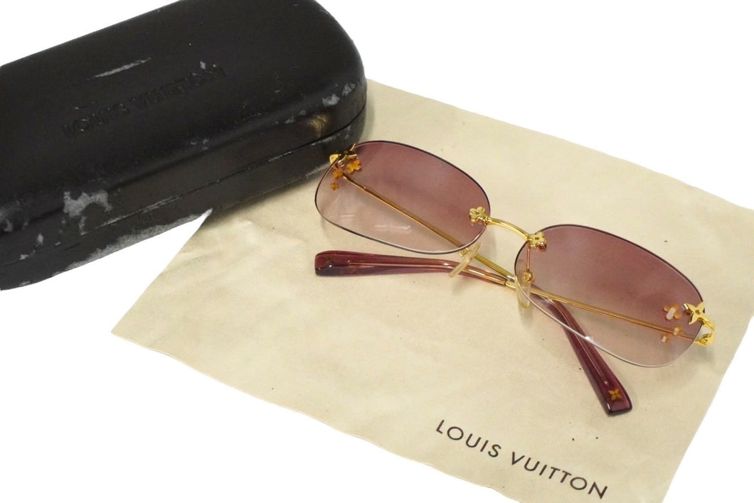 LOUIS VUITTON ルイヴィトン サングラス メガネ Z0089U パープル