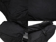 画像をギャラリービューアに読み込む, CHANEL シャネル スポーツライン ショルダーバッグ A32807 10番台 ココマーク ステッチ ナイロン ブラック 美品 中古 4b006150