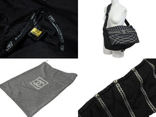 画像をギャラリービューアに読み込む, CHANEL シャネル スポーツライン ショルダーバッグ A32807 10番台 ココマーク ステッチ ナイロン ブラック 美品 中古 4b006150