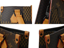 画像をギャラリービューアに読み込む, LOUIS VUITTON ルイヴィトン トートバッグ ジャイアント NIGO ダミエ モノグラムキャンバス ブラウン N40355 美品 中古 61500
