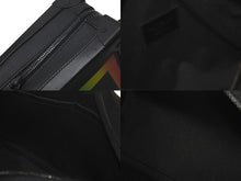 画像をギャラリービューアに読み込む, LOUIS VUITTON ルイヴィトン ソフトトランク ショルダーバッグ M30341 ヴァージル レザー レインボー ブラック 美品 中古 61506