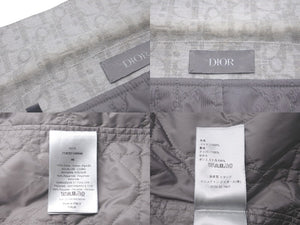 Dior ディオール オブリーク ジャケット 21SS 113C511A5046 コットン グレー サイズ48 美品 中古 61519