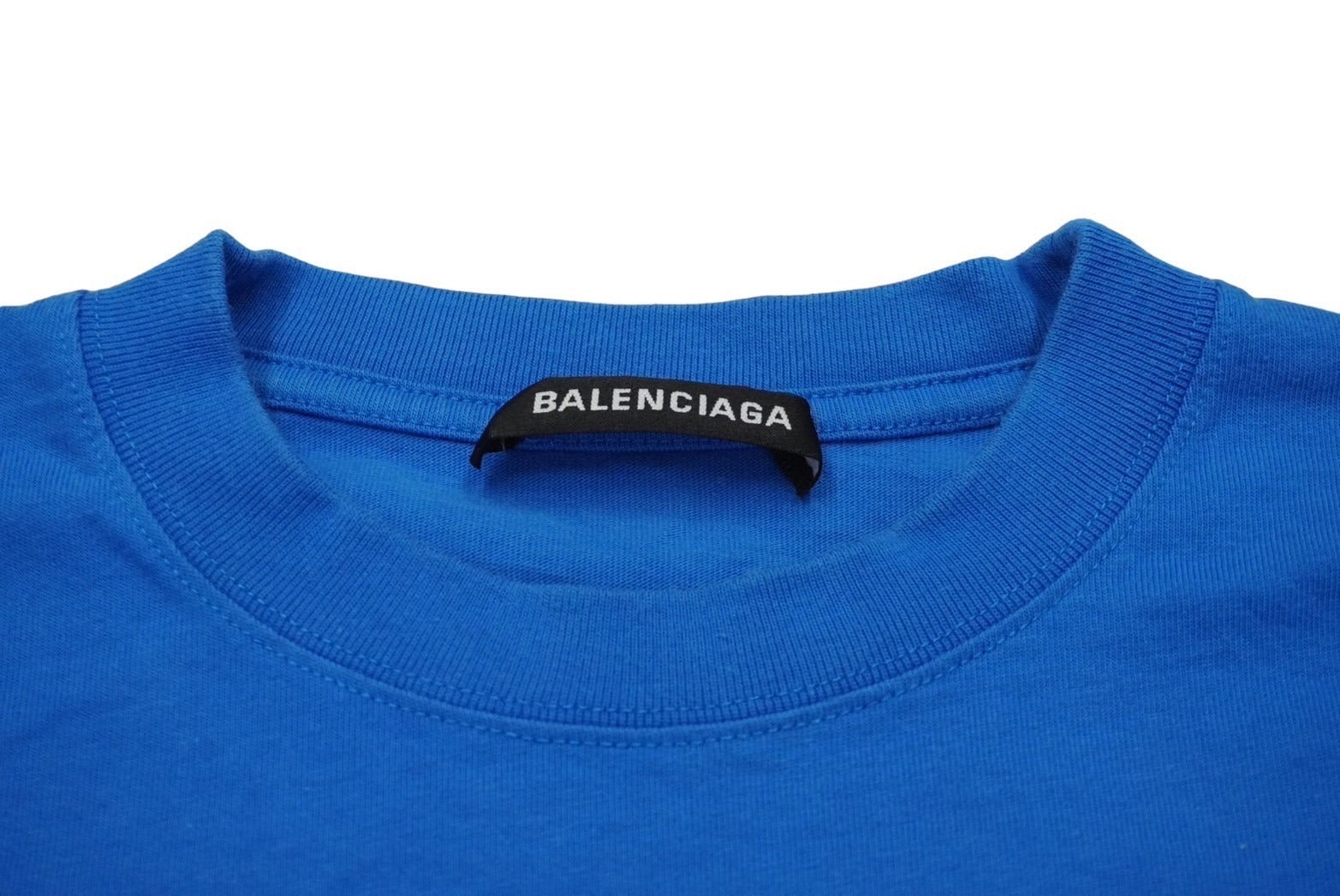 極美品 BALENCIAGA バレンシアガ COPYRIGHT コピーライト ロゴプリント ...