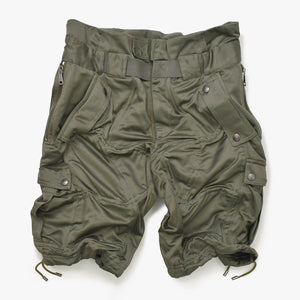 新品同様品 DOLCE&GABBANA ドルチェアンドガッバーナ 08AW ワイヤー カーゴ ハーフパンツ カーキ G35VET FU6GC サイズ48 中古 4a006154