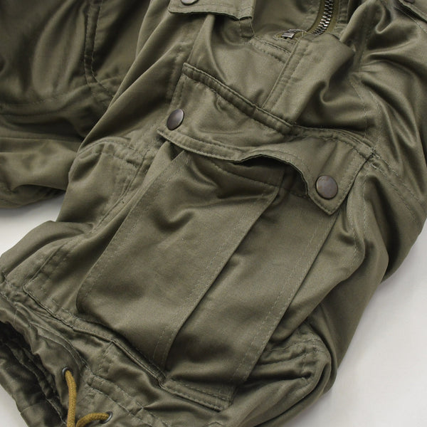 新品同様品 DOLCE&GABBANA ドルチェアンドガッバーナ 08AW ワイヤー カーゴ ハーフパンツ カーキ G35VET FU6GC サイズ48 中古 4a006154